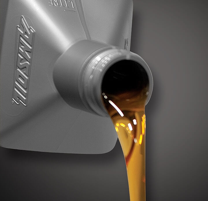 Pouring oil