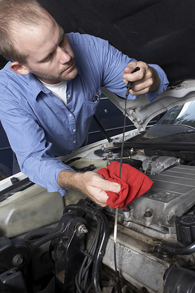 How to check oil properly