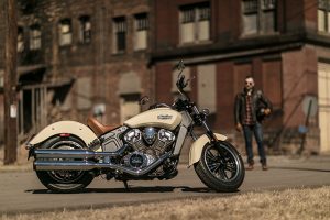 2017 Indian scout ivory cream