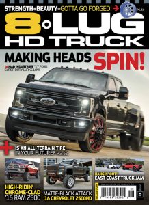 MAD superduty on cover of 8 lug