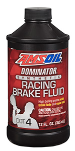 Synthetic DOT 4 racing brake fluid