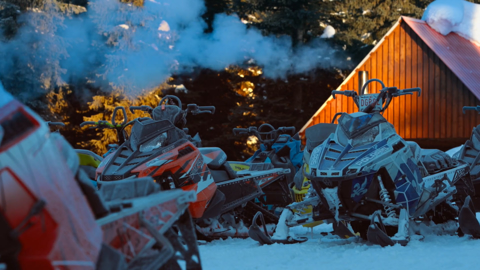 Backcountry Snowmobiling-Grizzly Lodge