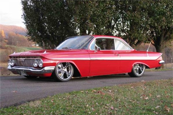 custom 1961 chev impala coupe