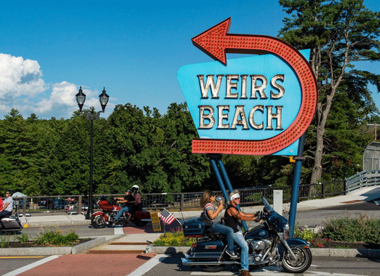 Laconia Motorcycle Week Weirs Beach