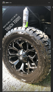 Clean Mud off Turck Tires-Mudslinger