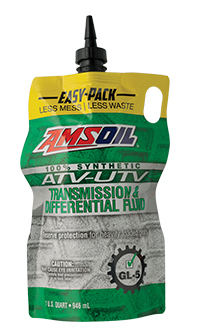 AMSOIL Synthetic ATV/UTV Transmission and Differential Fluid.
