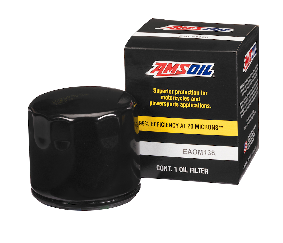 AMSOIL EaOM138 Motorcycle Oil Filter