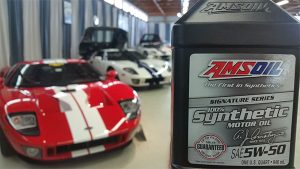 Ford GT and AMSOIL. Straight Weight Oil