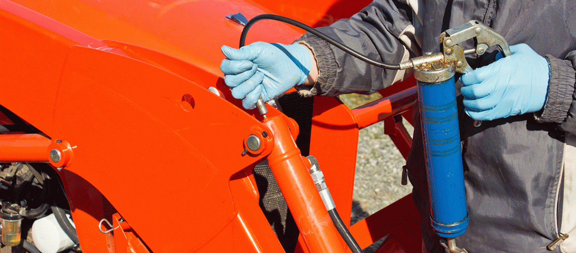 How to use a grease gun