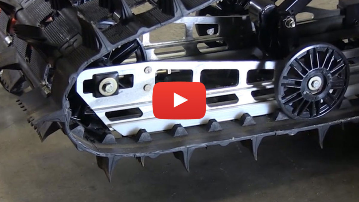 How to Perform a Snowmobile Track Adjustment