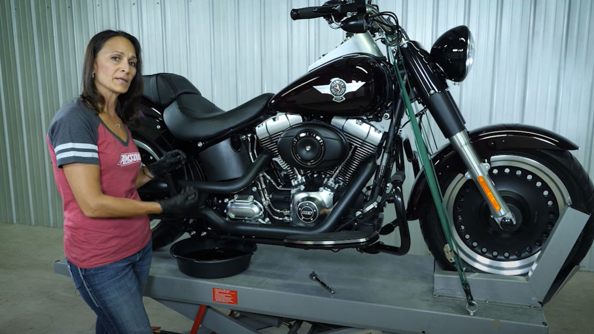 How to Perform a Harley-Davidson® Oil Change