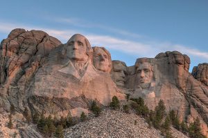 See Mount Rushmore while riding at Sturgis. 