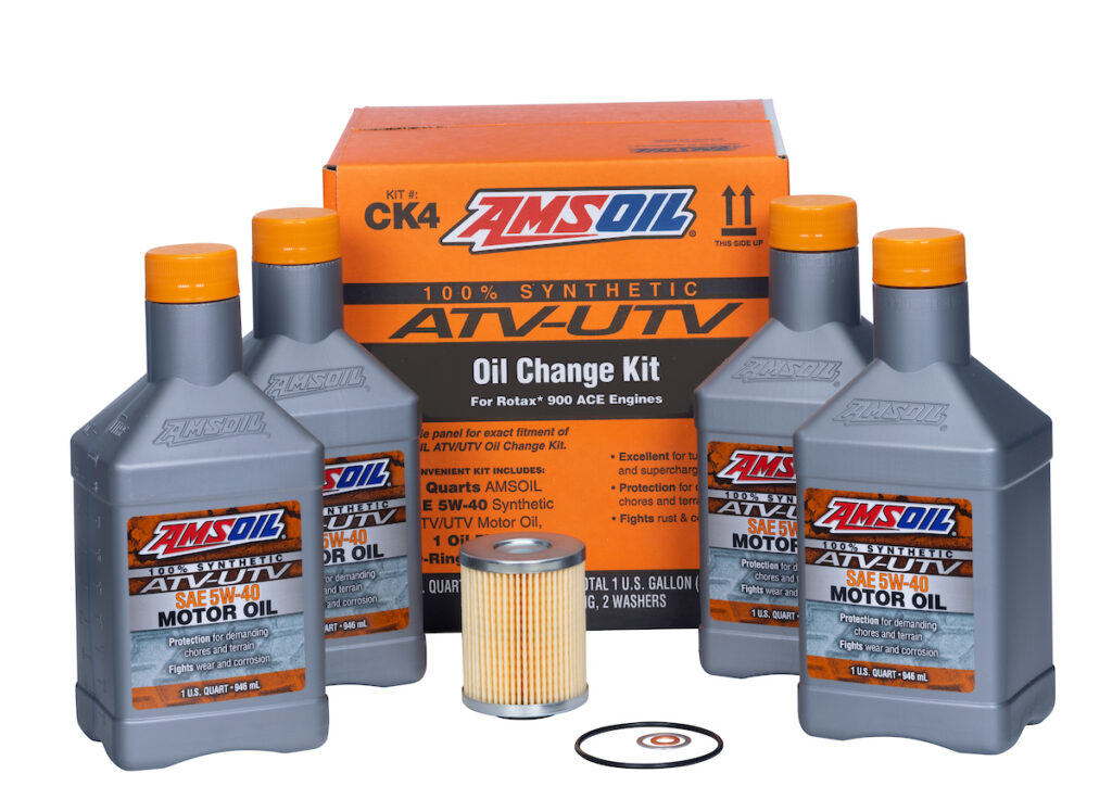 Save Time With AMSOIL ATV/UTV Oil Change Kits