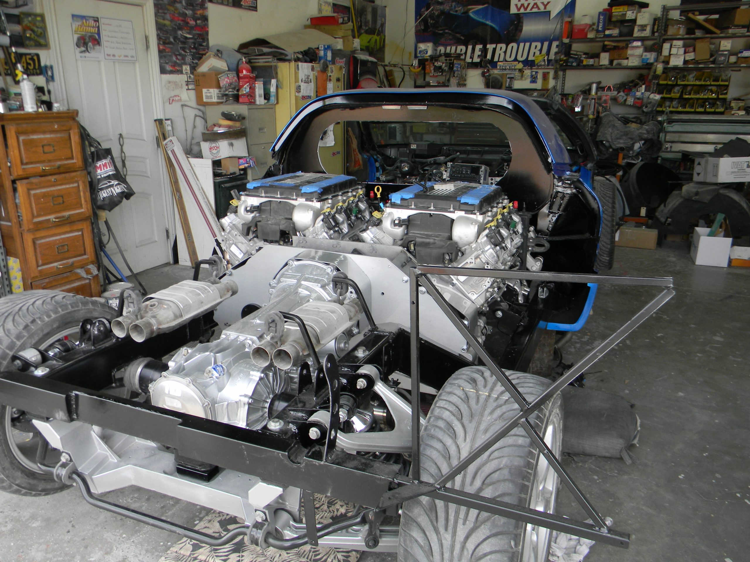 Twin-Engine Corvette Makes 1,300 Horsepower - AMSOIL Blog
