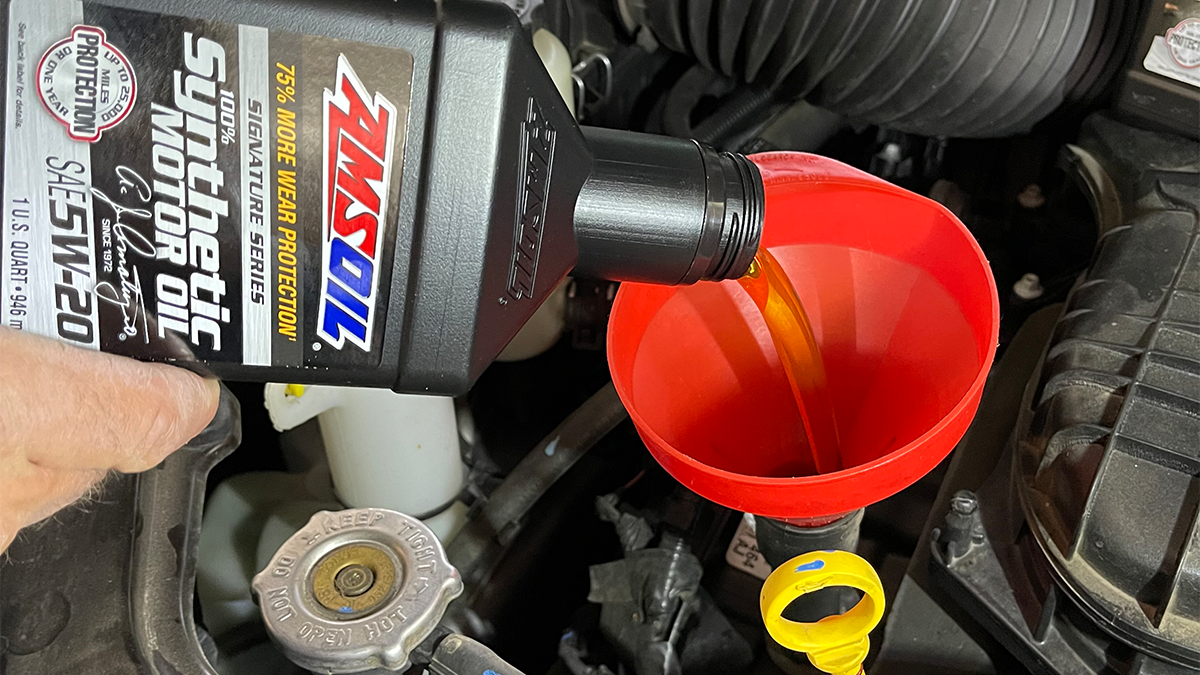 The color of motor oil is not a factor in performance.