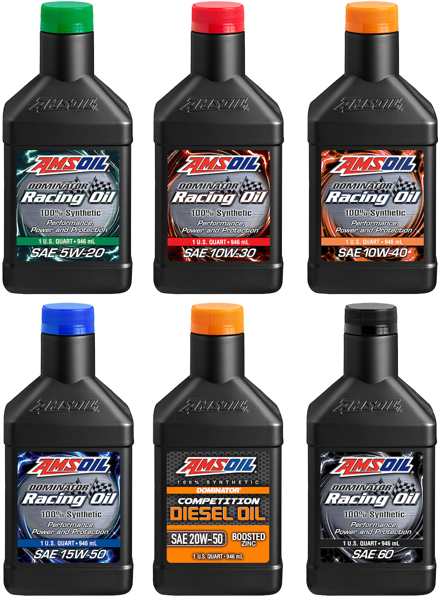 AMSOIL Dominator® Synthetic Racing Oil