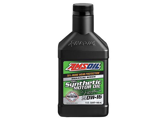 AMSOIL Signature Series 0W-16 100% Synthetic Motor Oil