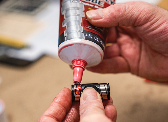 AMSOIL Engine Assembly Lube is used by Lingenfelter Performance Engineering during engine builds.