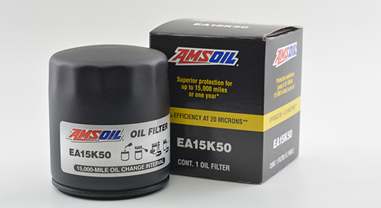 An AMSOIL Oil Filter.