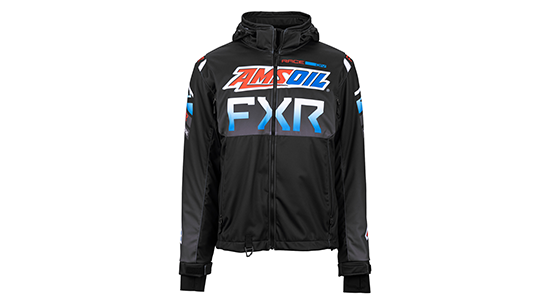 AMSOIL FXR snowmobile race jacket.