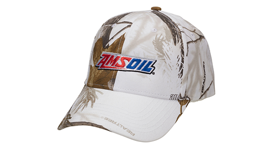 AMSOIL camoflaug hat.