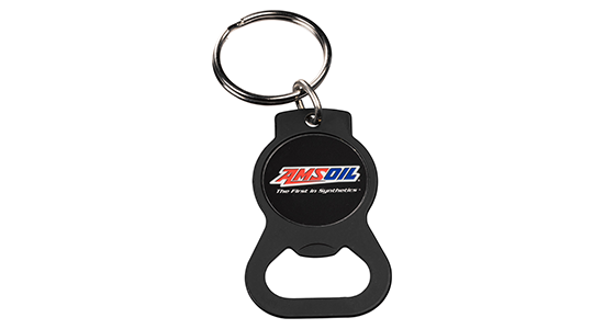 AMSOIL logo keychain.