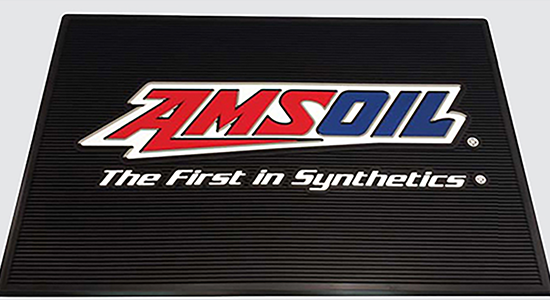 AMSOIL floor mat.