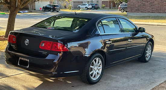 Buick Lucerne with 343,000 miles continues to be used as a daily driver.