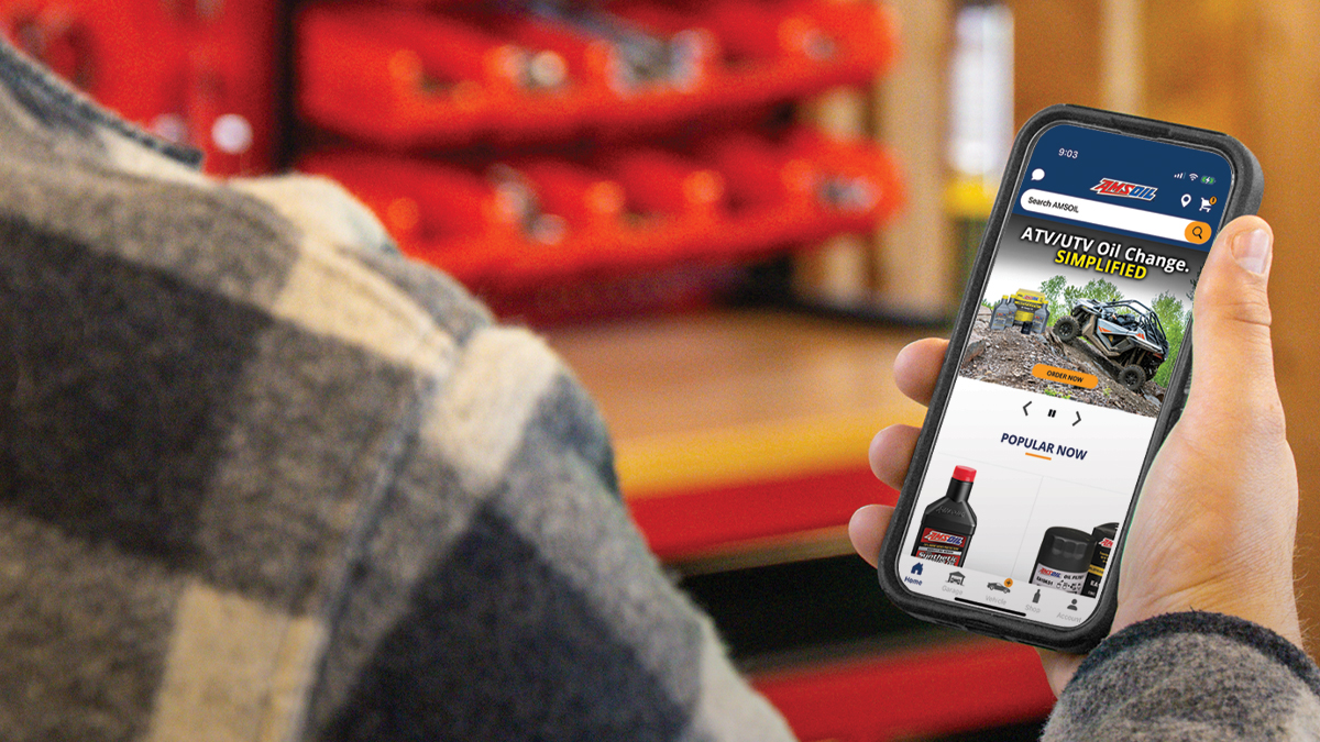 The AMSOIL App: Fast, Responsive, Off-Road Capable