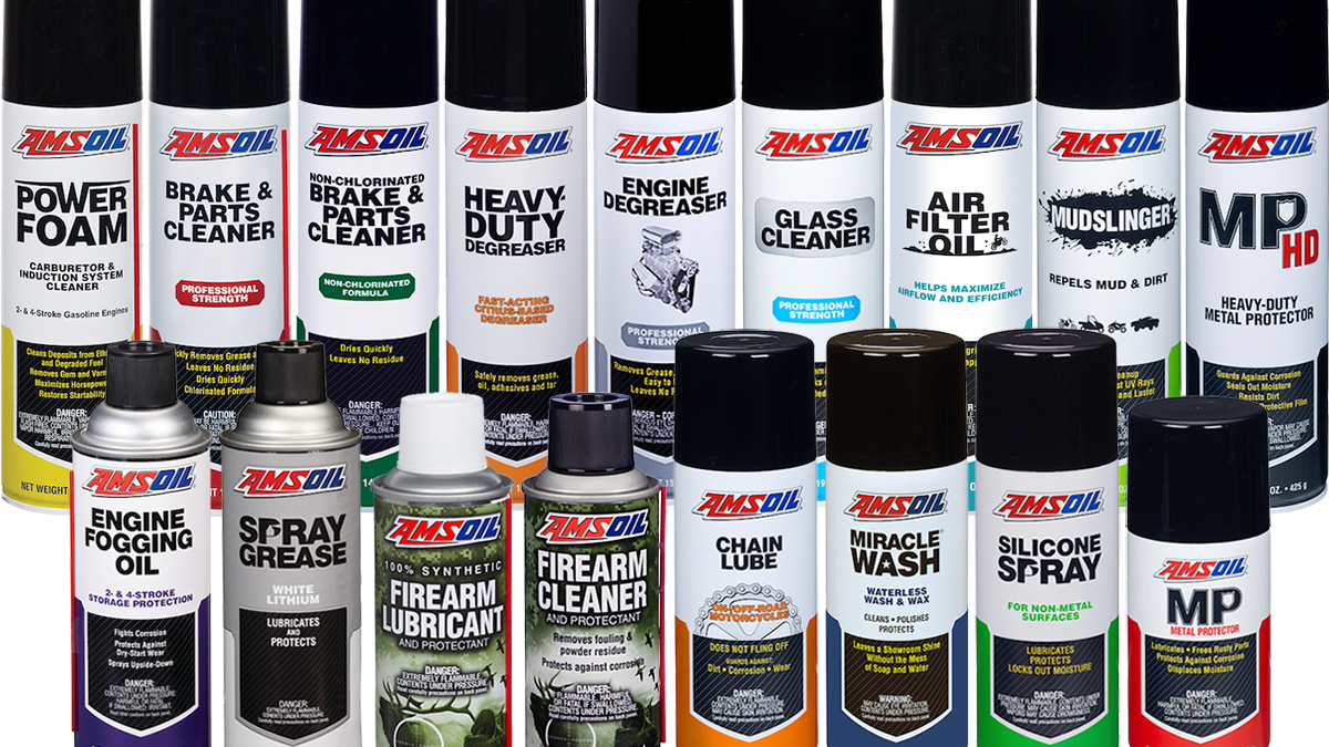 An AMSOIL Aerosol for Almost Anything