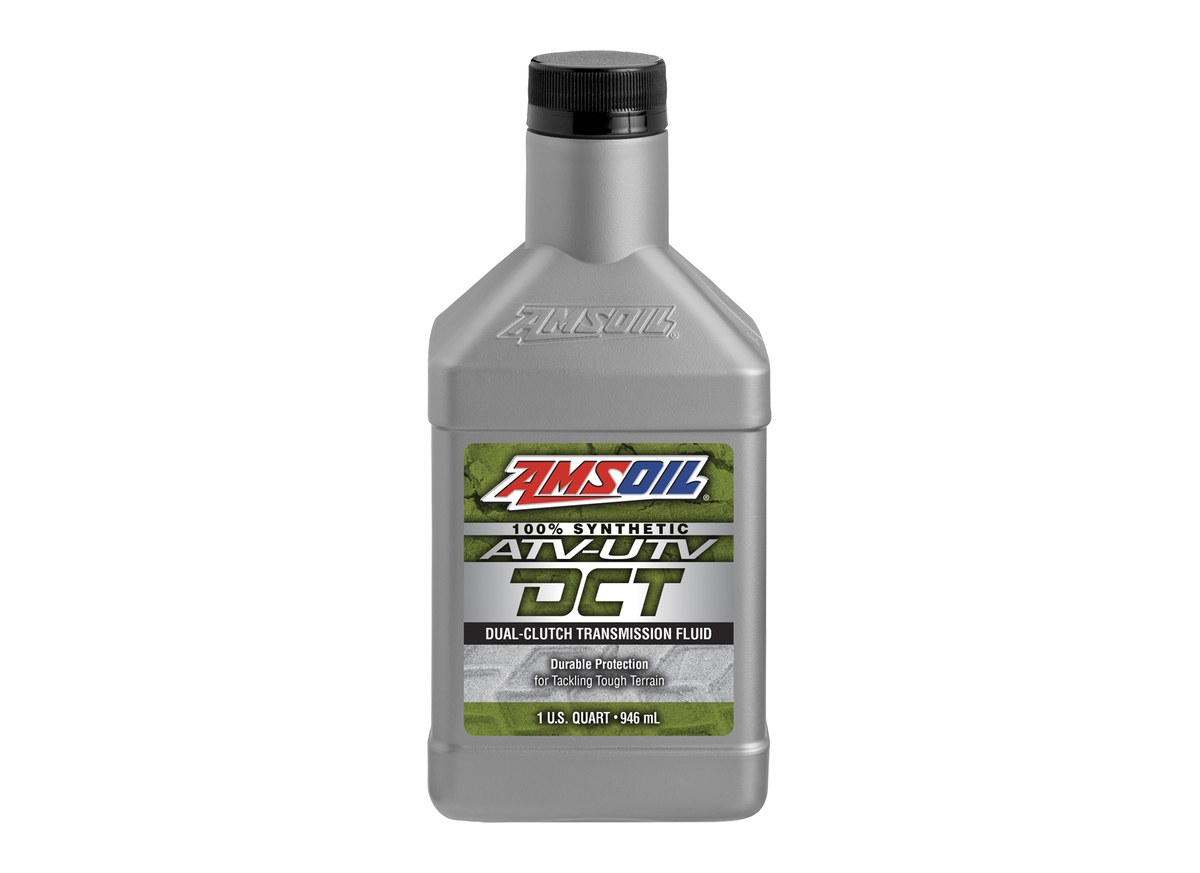 AMSOIL 100% Synthetic ATV/UTV Dual-Clutch Transmission Fluid quart