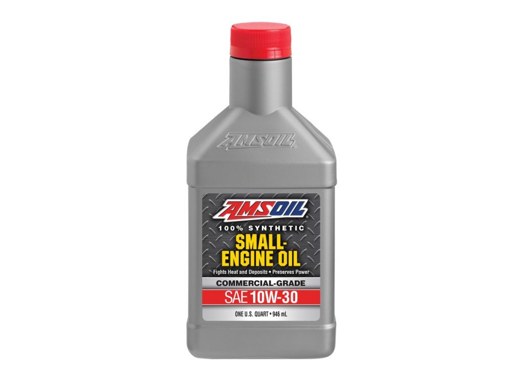 AMSOIL 10W-30 100% Synthetic Small-Engine Oil quart