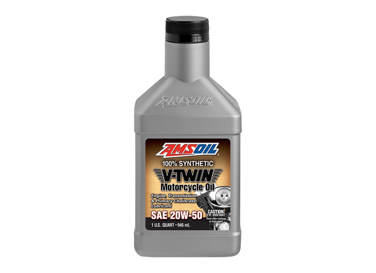AMSOIL Synthetic V-Twin Motorcycle Oil