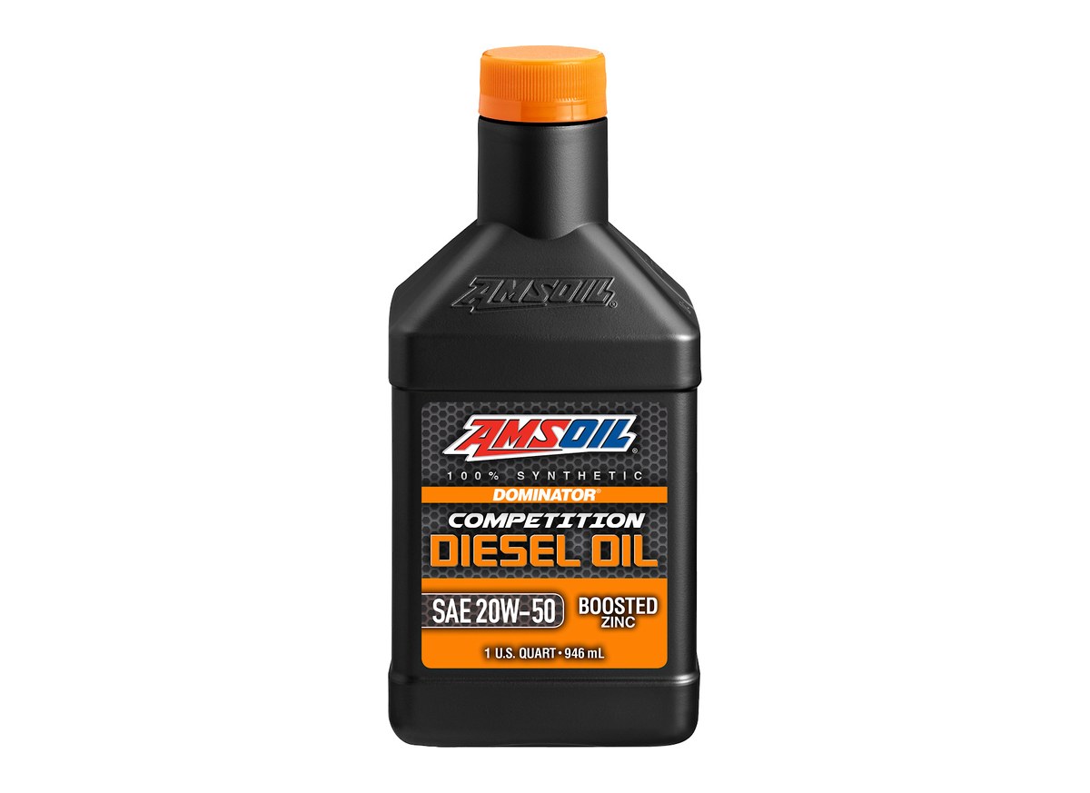 Quart of AMSOIL DOMINATOR Competition Diesel Oil