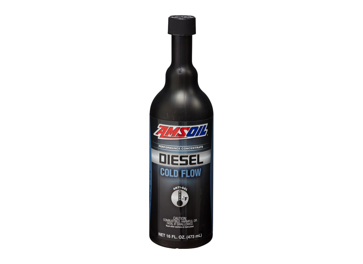 Bottle of AMSOIL Diesel Cold Flow additive