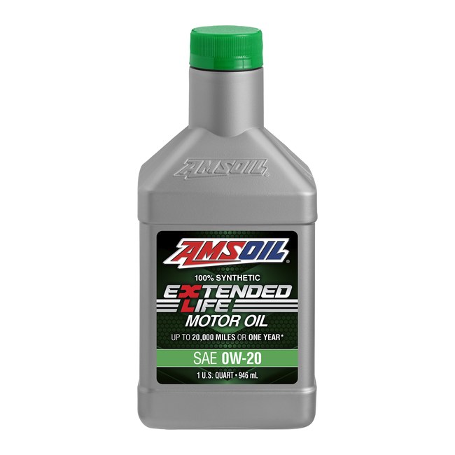 AMSOIL Extended-Life 0W-20 100% Synthetic Motor Oil