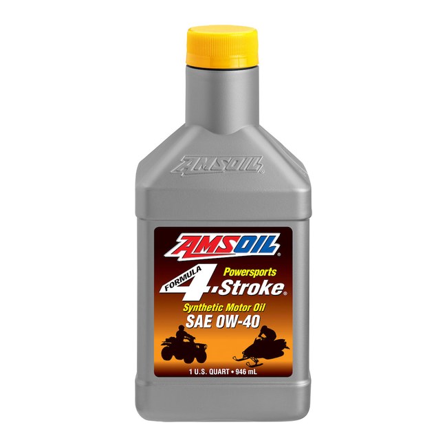AMSOIL Formula 4-Stroke Powersports 0W-40 Synthetic Motor Oil