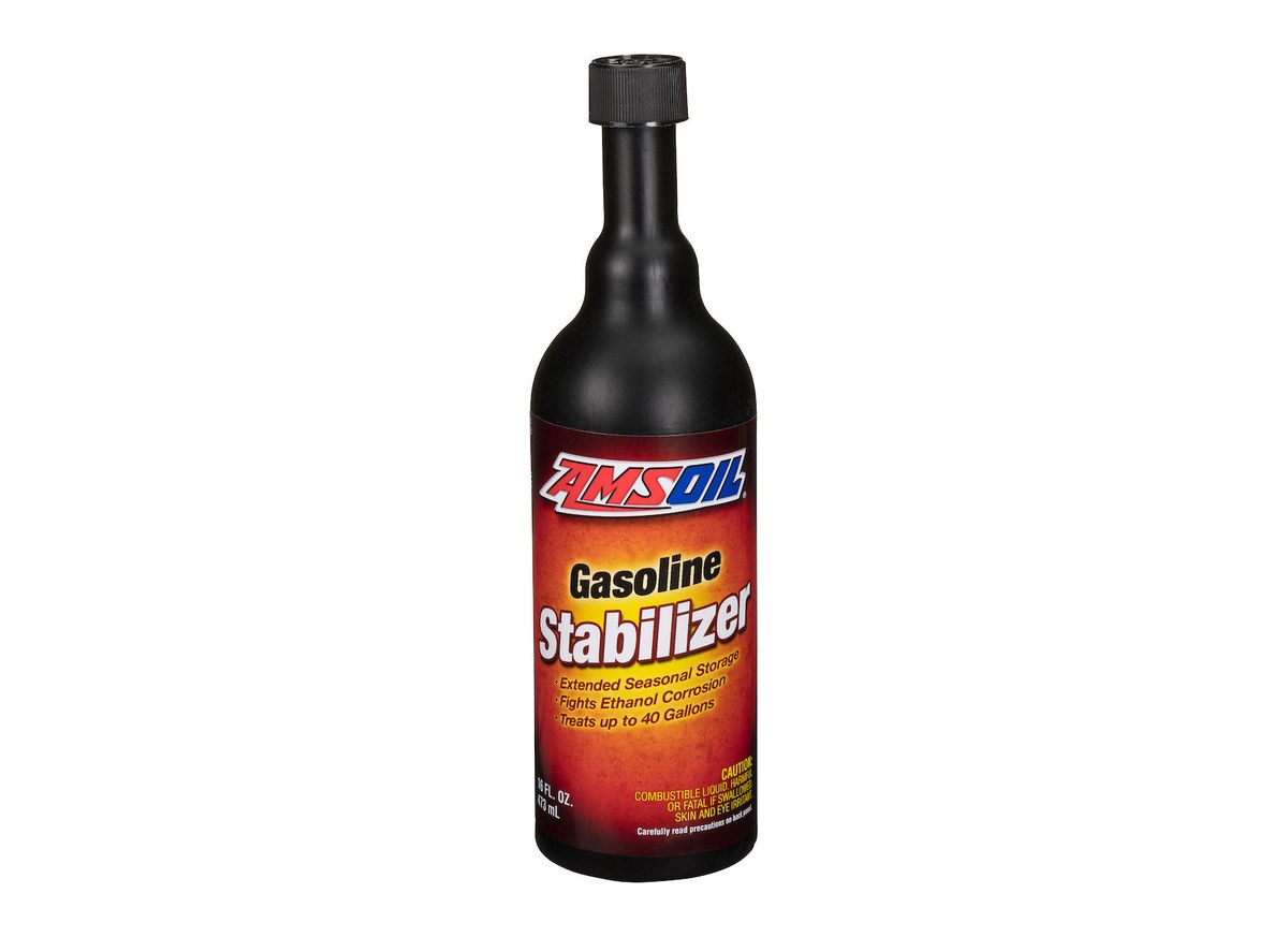 Bottle of AMSOIL Gasoline Stabilizer