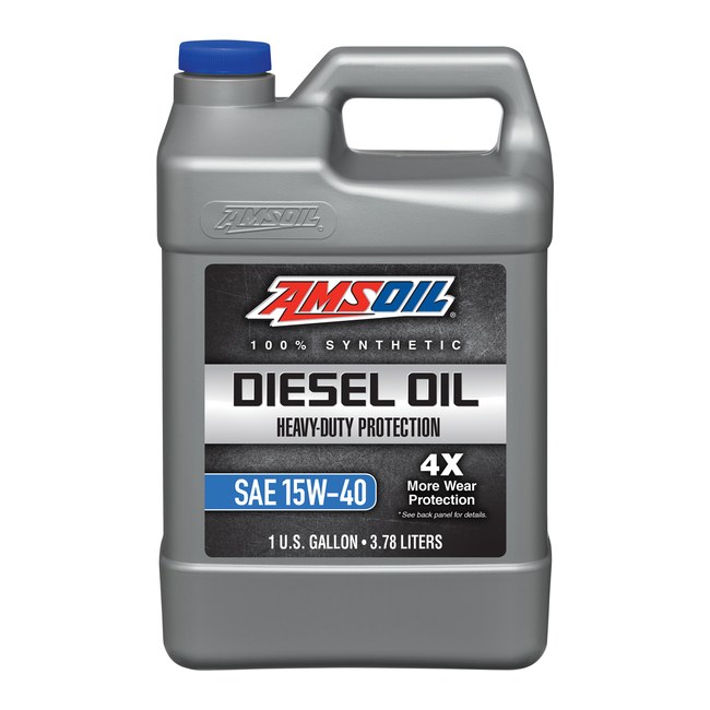 AMSOIL Heavy-Duty 100% Synthetic Diesel Oil