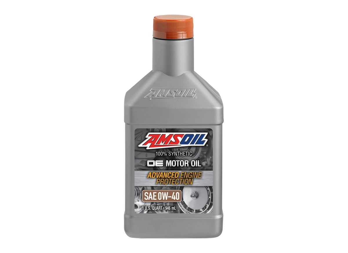 AMSOIL OE 0W-40 100% Synthetic Motor Oil quart