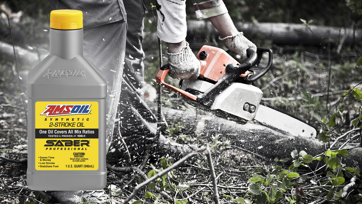 Chainsaw cutting brush