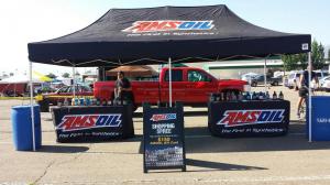 AMSOIL Autocross/Drifting event booth